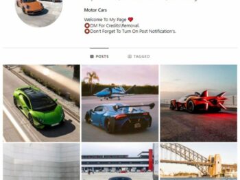 2K Exotic Cars Instagram Account for sale
