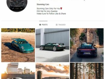 2K Exotic Cars Instagram Account for sale