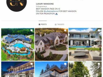 2K Luxury Mansions Instagram Account for sale