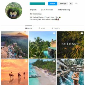 2K Travel Photos Instagram Account for sale