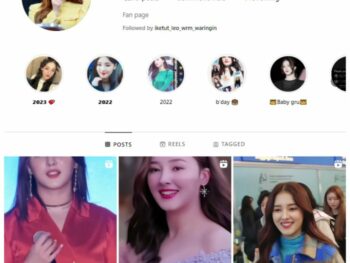 330K K-Pop Singer Fan Instagram Account for sale