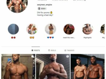 34K Black Men Instagram Account for sale