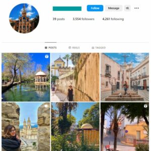 3K Travel Destinations Instagram Account for sale