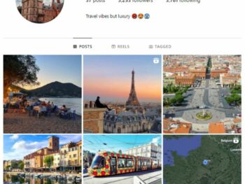3K Travel Explore Instagram Account for sale
