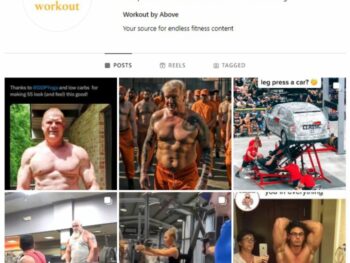 45K Bodybuilding Gym Instagram Account for sale