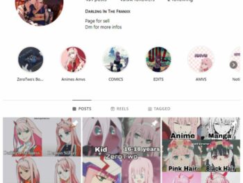 45k Anime Instagram Account for sale