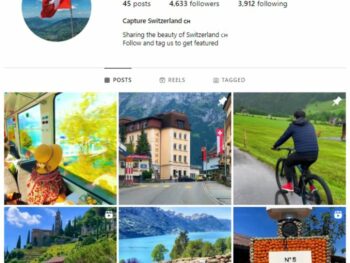 4K Beautiful Switzerland Instagram Account for sale