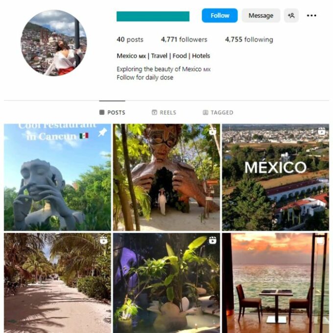 4K Scenery Photography Instagram Account for sale