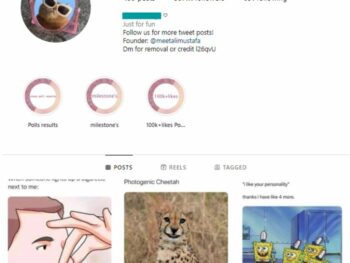 55k Memes Instagram Account for sale