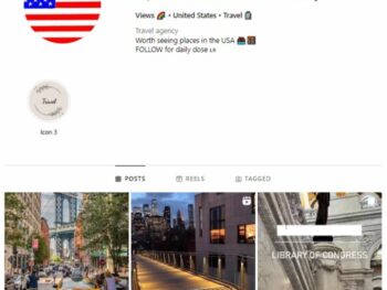 5K USA Travel Instagram Account for sale