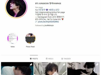 7.5M BTS Jungkook Instagram Account for sale