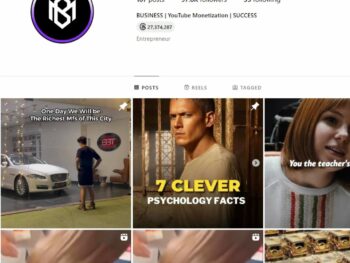 97K Business Success Instagram Account for Sale