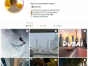 120K Dubai Guide Instagram Account for Sale for sale