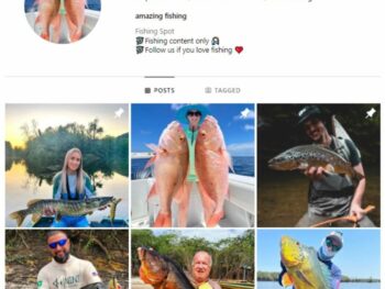 1K Fishing Nature Instagram Account for sale