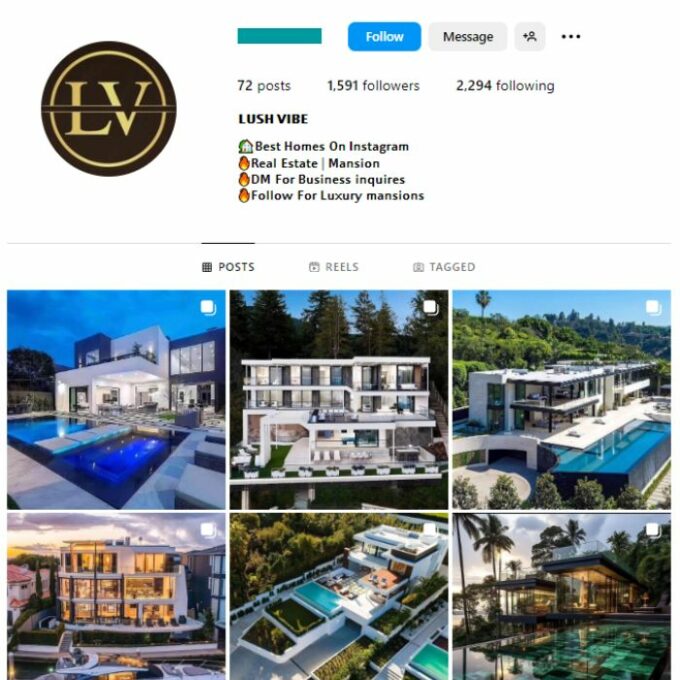 1K Luxury Lifestyle Instagram Account for sale