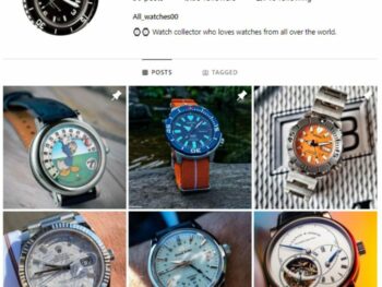 1k Exotic Watches Instagram Account for sale