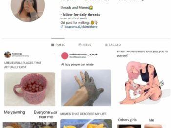 20k Girl Memes Instagram Account for sale