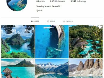 2K Travel Destinations Instagram Account for sale