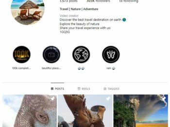 300K Adventure Explore Instagram Account for sale