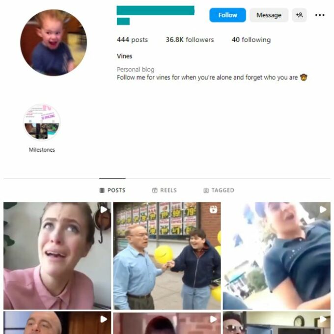35k Memes Instagram Account for sale