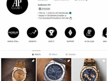 40K Luxury Watches Instagram Account for sale