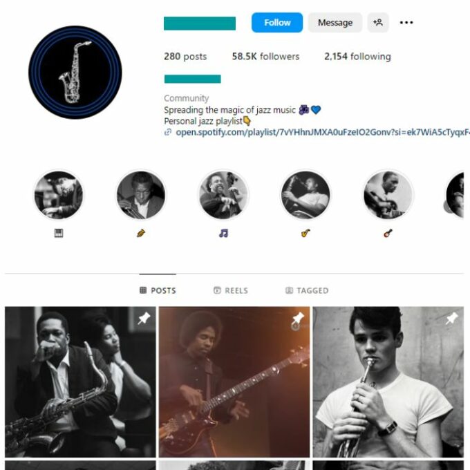 55K Classical Music Instagram Account for sale