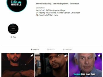 69K Success Motivation Instagram Account for sale
