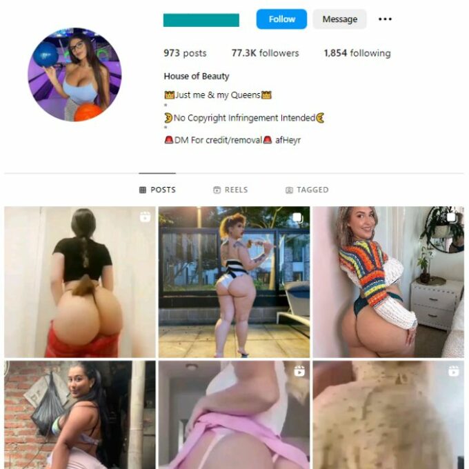 75K Babes Models Instagram Account for sale