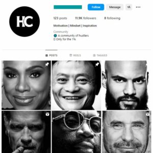11K Success Motivation Instagram Account for sale