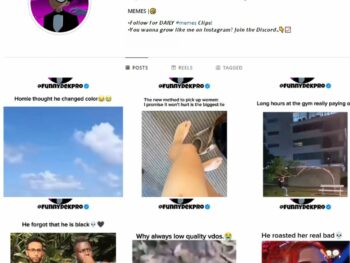 15K Funny Memes Instagram Account for Sale