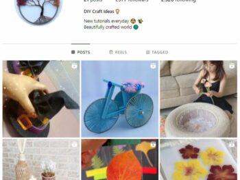 1K Art DIY Instagram Account for sale