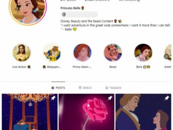 20k Disney Princess Instagram Account for sale