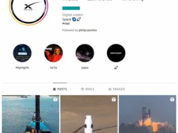 220K Space X Fan Instagram Account for sale