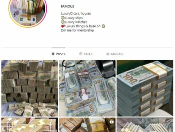 25K Luxury Money Instagram Account for sale