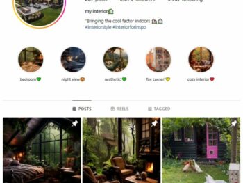2K Luxury Interior Design Instagram Account for sale