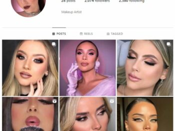 2K Makeup Eyelashes Instagram Account for sale