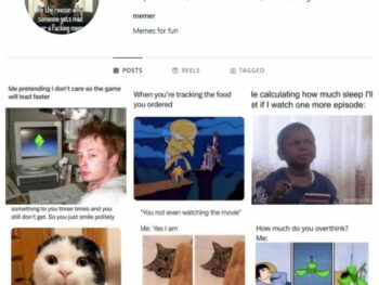 2K Memes Humor Instagram Account for sale