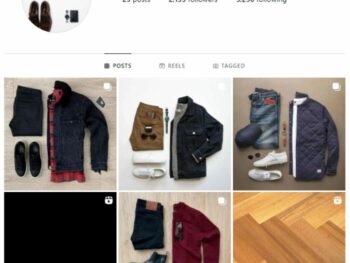 2K Men's Fashion Outfits Instagram Account for sale