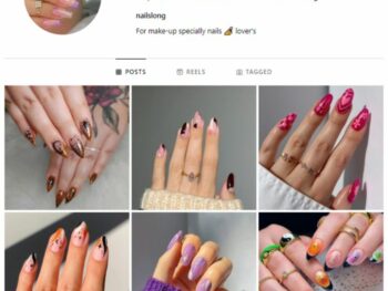 2K Nails Makeup Instagram Account for sale