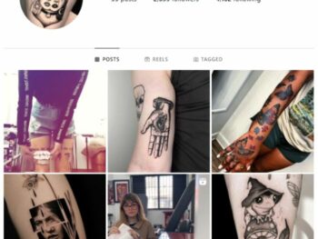 2K Tattoo Art Instagram Account for sale