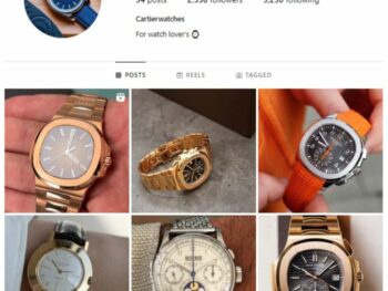 2k Luxury Watches Instagram Account for sale
