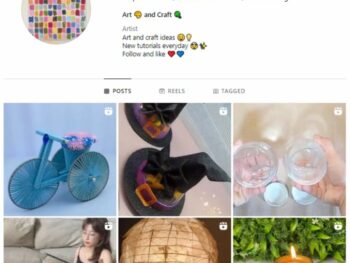 3K Art & Craft Instagram Account for sale