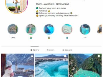 40K Nature Travel Instagram Account for sale