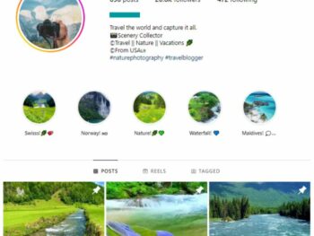 20K Travel Photos Instagram Account for sale