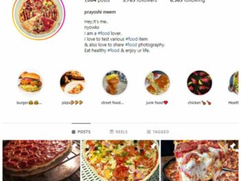 9K Food Desserts Instagram Account for sale