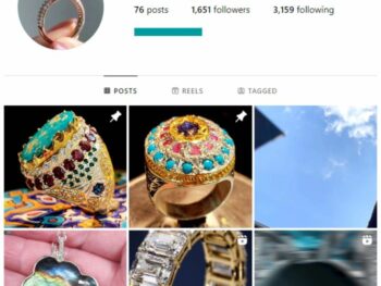 1K Women's Jewelry Instagram Account for sale