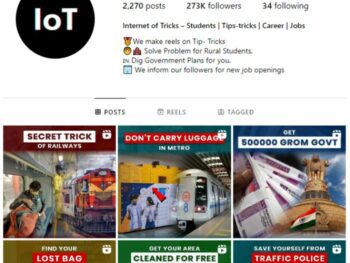 270K Facts Educational Instagram Account for sale