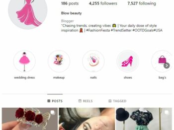 4K Fashion Makeup Instagram Account for sale