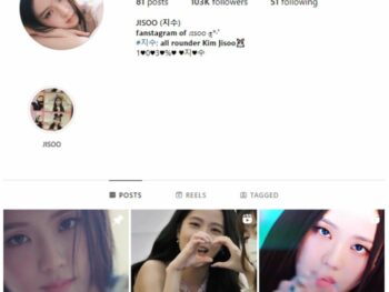 100K Blackpink Jisoo Instagram Account for sale
