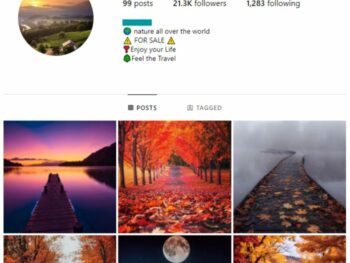 20K Beautiful Destinations Instagram Account for sale